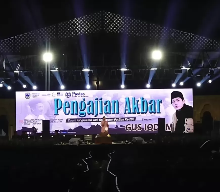 THEGETSMARTBLOG.COM – Viral Pengajian Gus Iqdam Diiringi Dengan Musik DJ